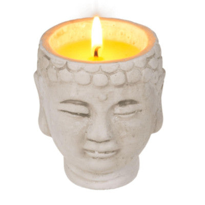 Bougie Citronnelle Dans Pot Bouddha