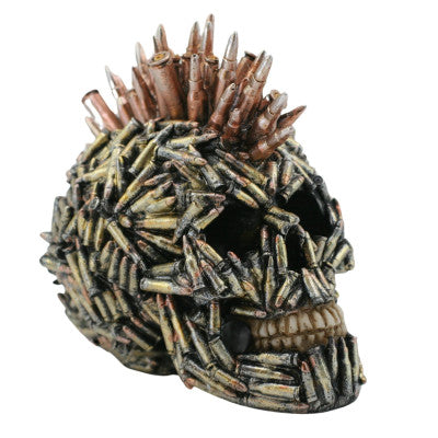 Crâne Balles Steampunk - 17 Cm