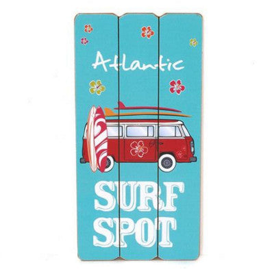 Décoration Murale En Bois - Surf Spot